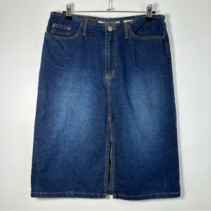 Paris Blues Vintage Women’s Denim Knee Length Skirt Size 5